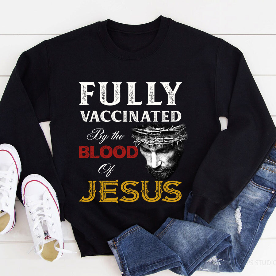 Completamente Vacunado Jesus Tshirt, Christian Shirts, Jesus Christ T Shirt, God Lover, Jesus Gift Unisex Cotton T Shirt