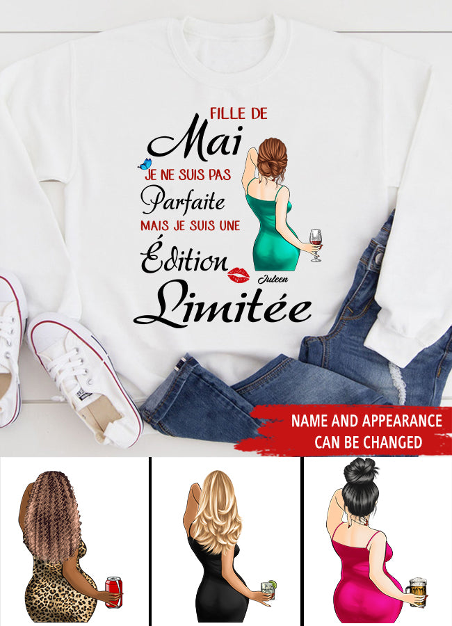 Chemise D&#39;anniversaire De Mai, Chemise D&#39;anniversaire Personnalisée, Reines Nées En Mai, Cadeaux D&#39;anniversaire De Mai, Chemises De Mai Pour Les Femmes