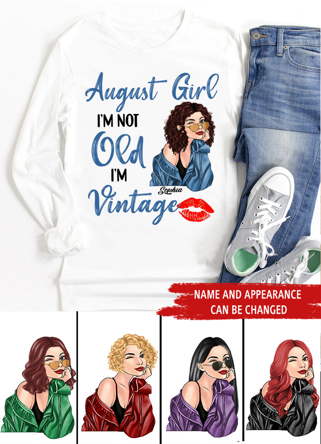 August Birthday Shirt, Custom Birthday Shirt, Queens Born In August, August Birthday Shirts For Woman, August Birthday Gifts August Girl