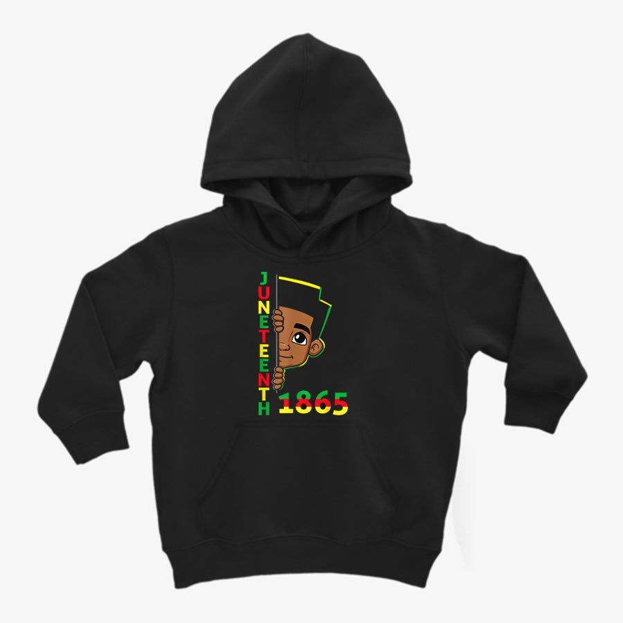 Juneteenth Shirt Juneteenth Celebrating 1865 Cool Brown Skin King Boys Kids T-Shirt