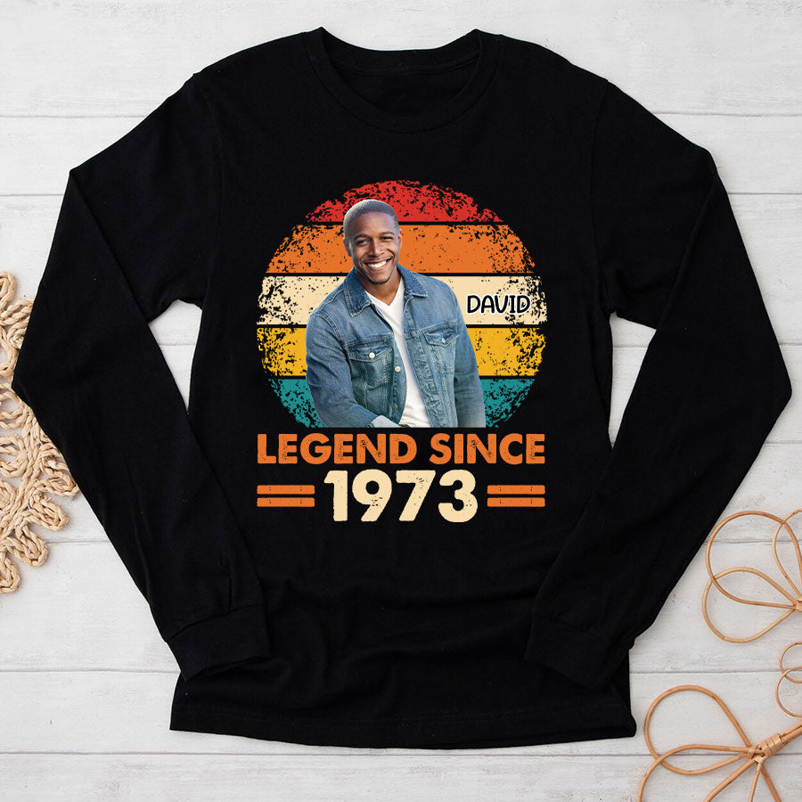 50th Birthday Shirts, Custom Birthday Shirts, Turning 50 Shirt, Gifts For Men Turning 50, 50 And Fabulous Shirt, 1973 Shirt, 50th Birthday Shirts For Him