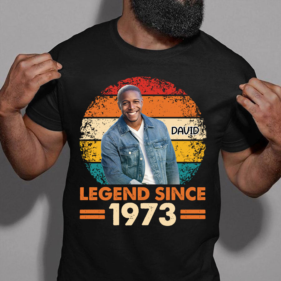 50th Birthday Shirts, Custom Birthday Shirts, Turning 50 Shirt, Gifts For Men Turning 50, 50 And Fabulous Shirt, 1973 Shirt, 50th Birthday Shirts For Him