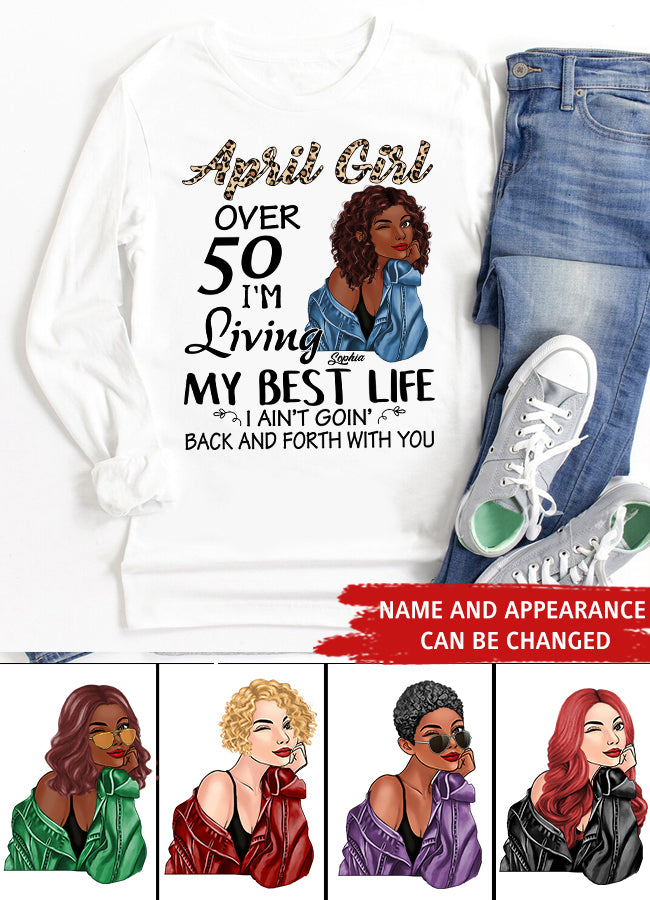 April Birthday Shirt, Custom Birthday Shirt, Queens Born In April, April Birthday Shirts For Woman, April Birthday Gifts