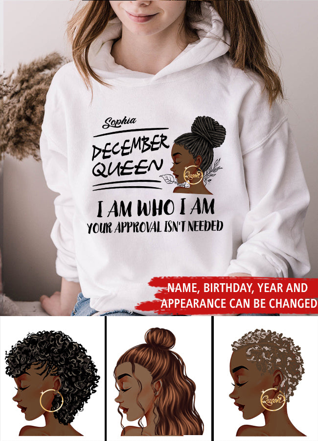 Custom November Birthday Shirt For Woman, Queens Are Born In November Gifts, Melanin Afro Woman Shirt, Black Girl Tee, Afro Queen Gift