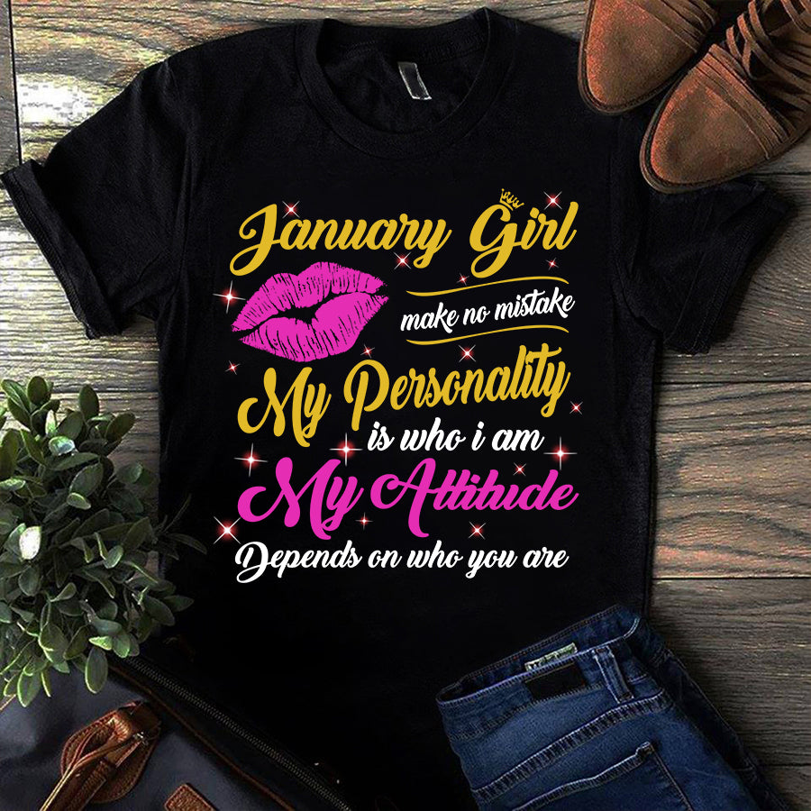 January Birthday Shirt For Woman, Queens are Born In January Gifts, Melanin Afro Woman Shirt, Black Girl Tee, Afro Queen Gift