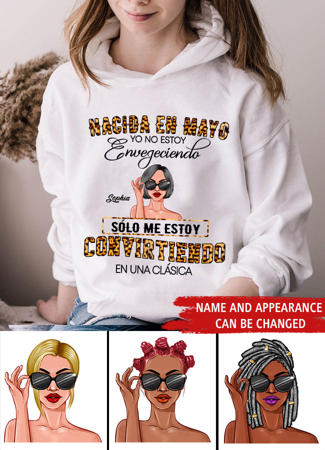 Camisa De Cumpleaños De Mayo, Camisa De Cumpleaños Personalizada, Reinas Nacidas En Mayo, Regalos De Cumpleaños De Mayo, Camisas De Mayo Para Mujeres
