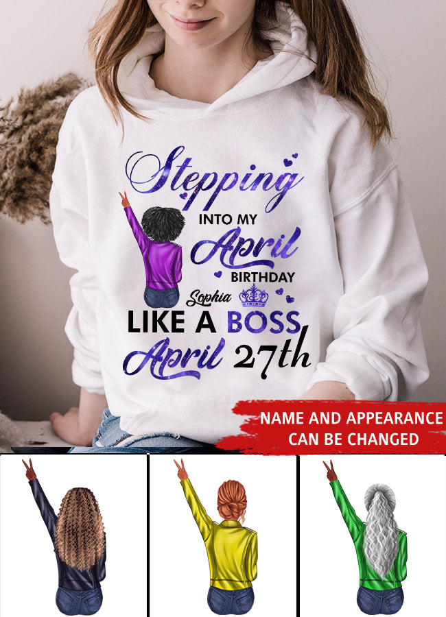 April Birthday Shirt, Custom Birthday Shirt, Queens Born In April, April Birthday Gifts, April shirts for Woman