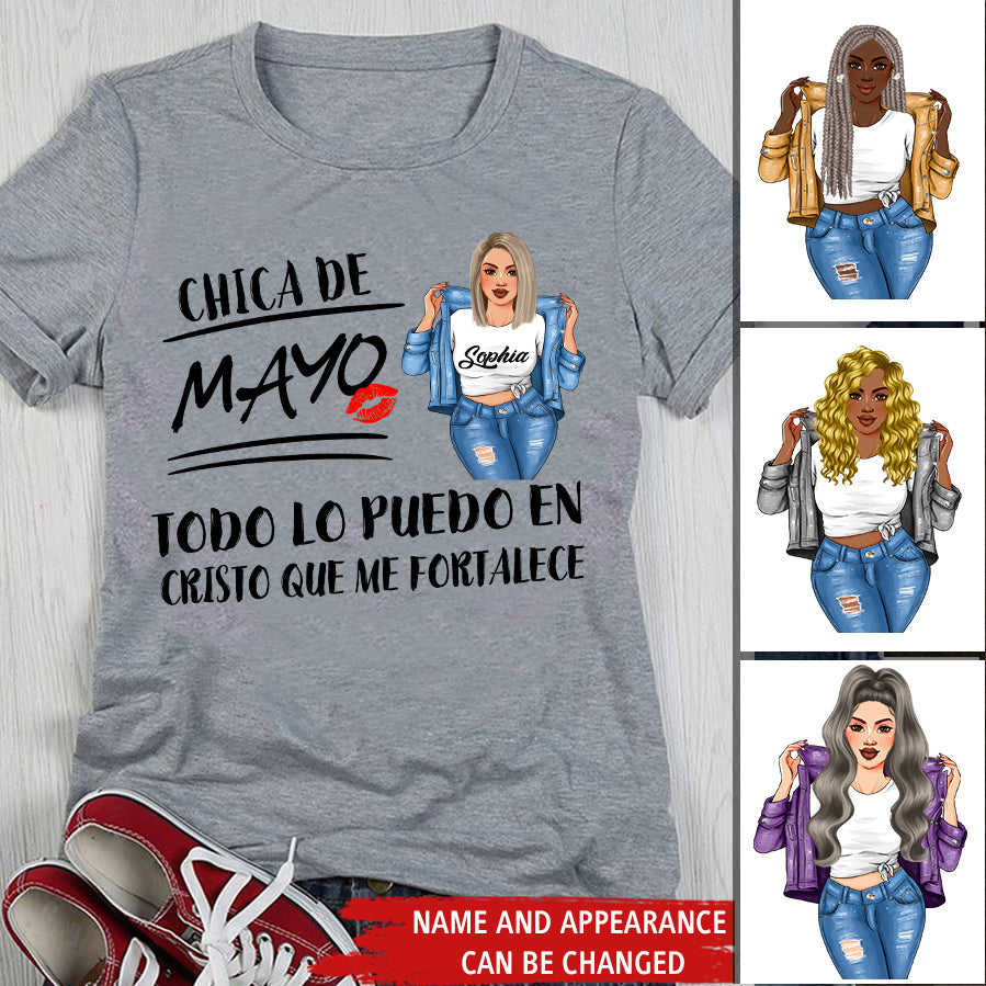Camisa De Cumpleaños De Mayo, Camisa De Cumpleaños Personalizada, Reinas Nacidas En Mayo, Regalos De Cumpleaños De Mayo, Camisas De Mayo Para Mujeres
