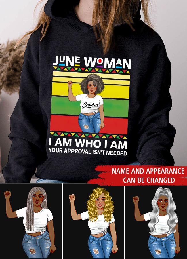 June Birthday Shirt, Custom Birthday Shirt, Queens Born In June, June Birthday Shirts For Woman, June Birthday Gifts