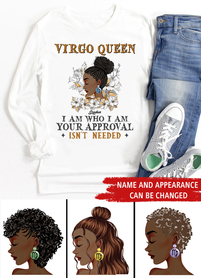 Custom Birthday Shirt, Virgo Zodiac t shirt, Virgo Birthday shirt, Virgo t shirts for ladies, Virgo queen t shirt, Virgo Queen Birthday shirt