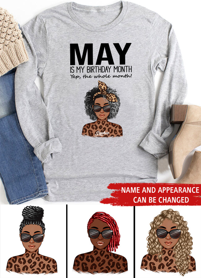May Birthday Shirt, Custom Birthday Shirt, Queens Born In May, May Birthday Gifts, May Shirts For Woman