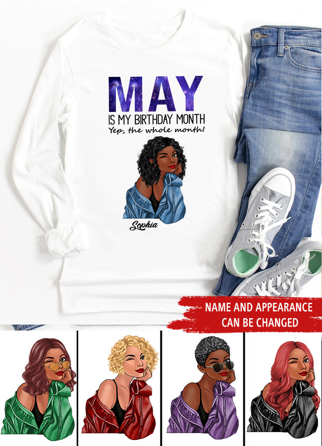 May Birthday Shirt, Custom Birthday Shirt, Queens Born In May, May Birthday Gifts, May Shirts For Woman
