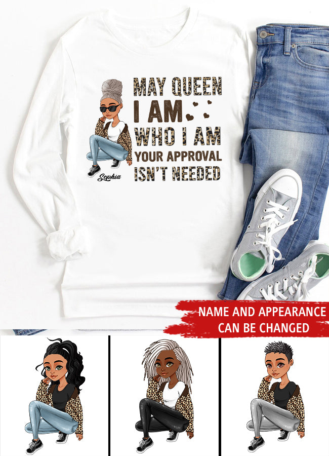 May Birthday Shirt, Custom Birthday Shirt, Queens Born In May, May Birthday Gifts, May Shirts For Woman