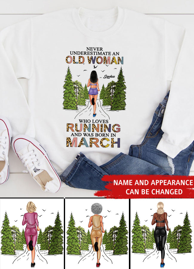March Birthday Shirt, Custom Birthday Shirt, Queens Born In March, March Birthday Gifts, March shirts for Woman, Custom running shirts, Birthday running shirt