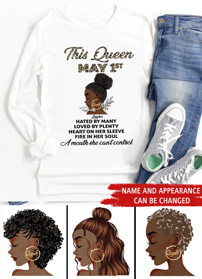 May Birthday Shirt, Custom Birthday Shirt, Queens Born In May, May Birthday Gifts, May Shirts For Woman