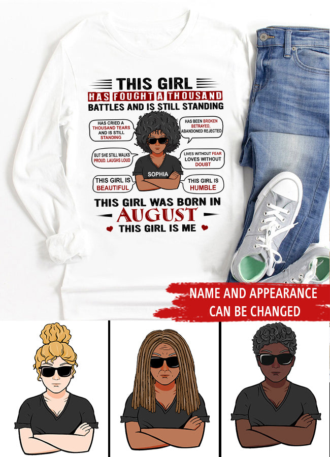 August Birthday Shirt, Custom Birthday Shirt, Queens are Born In August, August Birthday Shirts For Woman, August Birthday Gifts