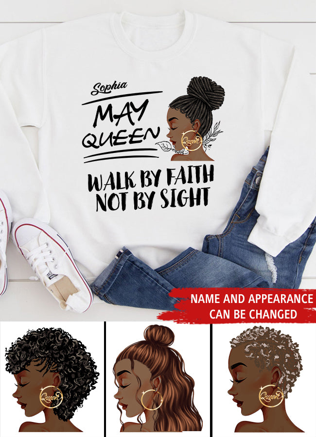 May Birthday Shirt, Custom Birthday Shirt, Queens Born In May, May Birthday Gifts, May Shirts For Woman