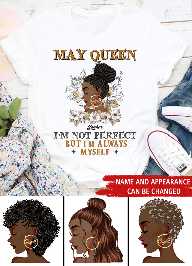May Birthday Shirt, Custom Birthday Shirt, Queens Born In May, May Birthday Gifts, May Shirts For Woman