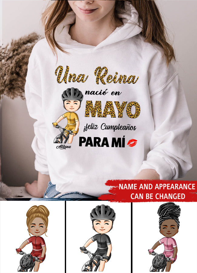 Camisa De Cumpleaños De Mayo, Camisa De Cumpleaños Personalizada, Reinas Nacidas En Mayo, Regalos De Cumpleaños De Mayo, Camisas De Mayo Para Mujeres