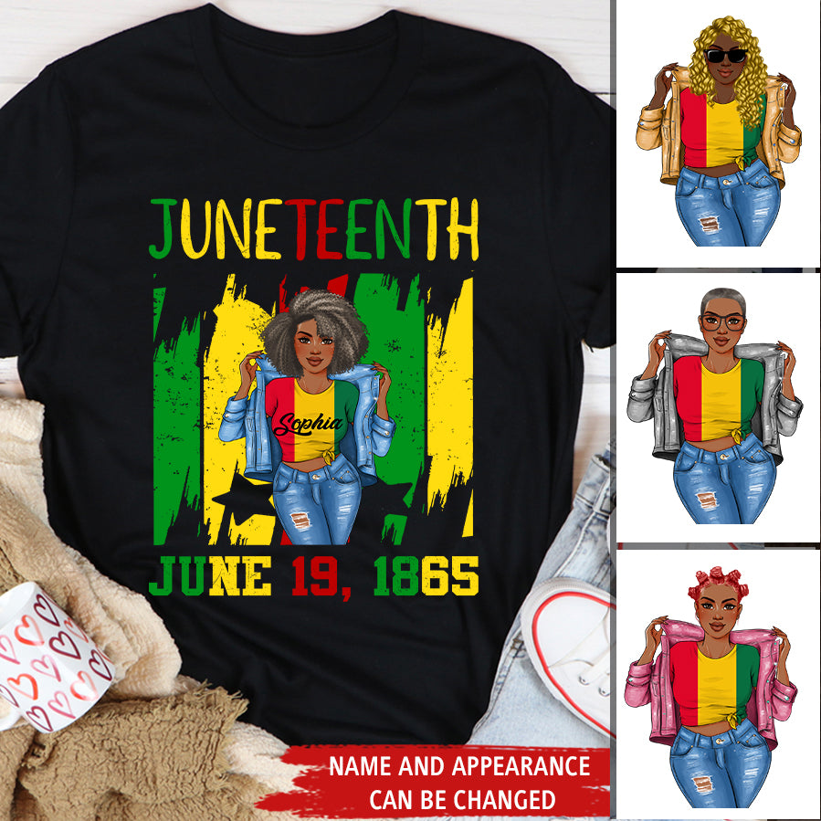  Juneteenth Baseball Jersey Shirt : Handmade Products