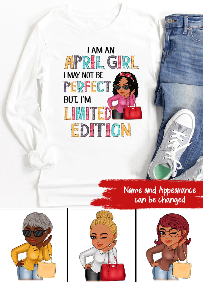 April Birthday Shirt, Custom Birthday Shirt, Queens Born In April, April Birthday Shirts For Woman, April Birthday Gifts