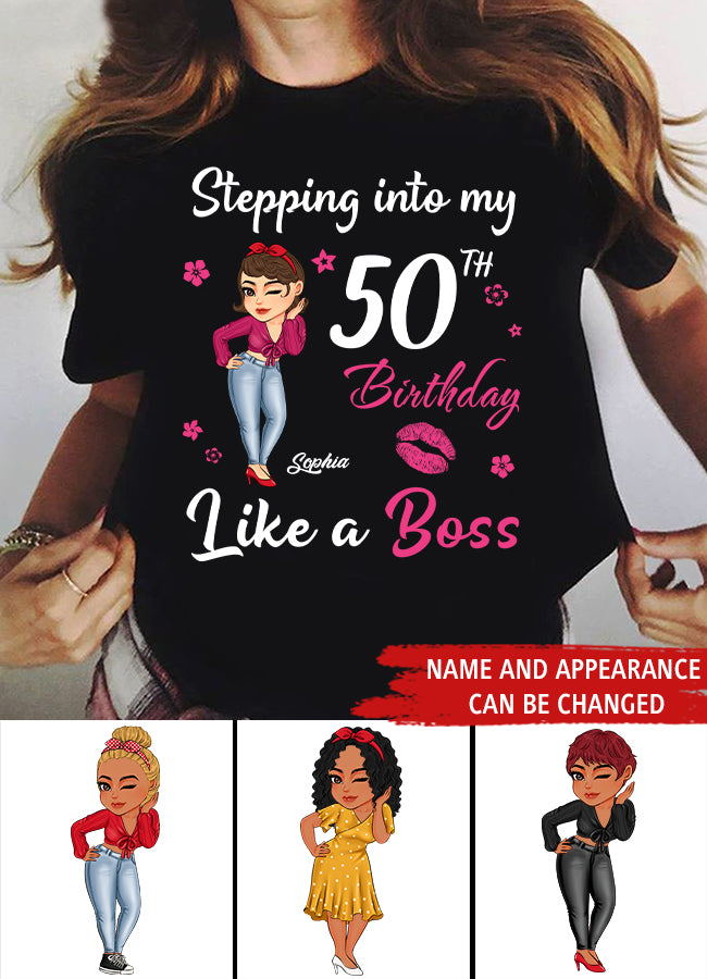 50th Birthday Shirts, Custom Birthday Shirts, Turning 50 Shirt, Gifts For Women Turning 50, 50 And Fabulous Shirt, 1972 Shirt, 50th Birthday Shirts For Her