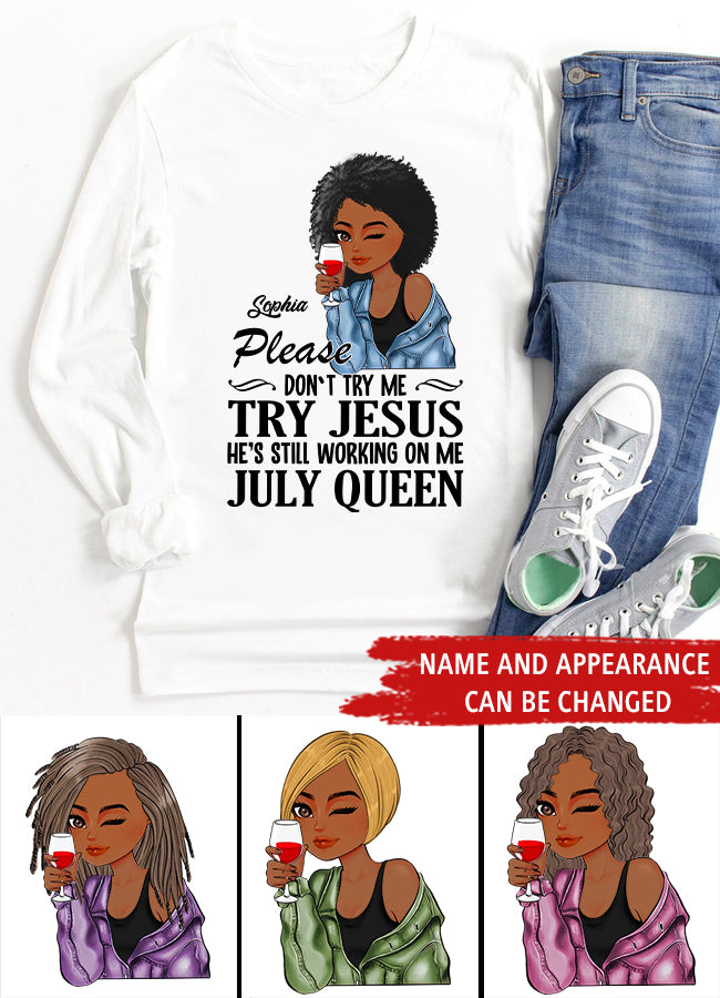 July Birthday Shirt, Custom Birthday Shirt, Queens Born In July, July Birthday Gifts, July Shirts For Woman