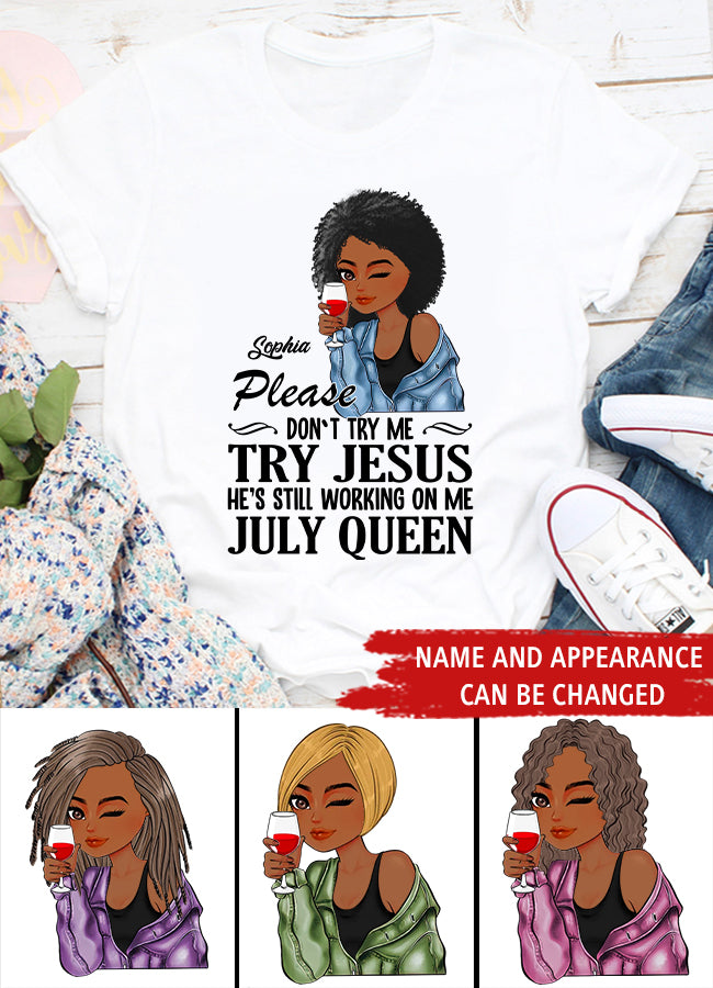 July Birthday Shirt, Custom Birthday Shirt, Queens Born In July, July Birthday Gifts, July Shirts For Woman