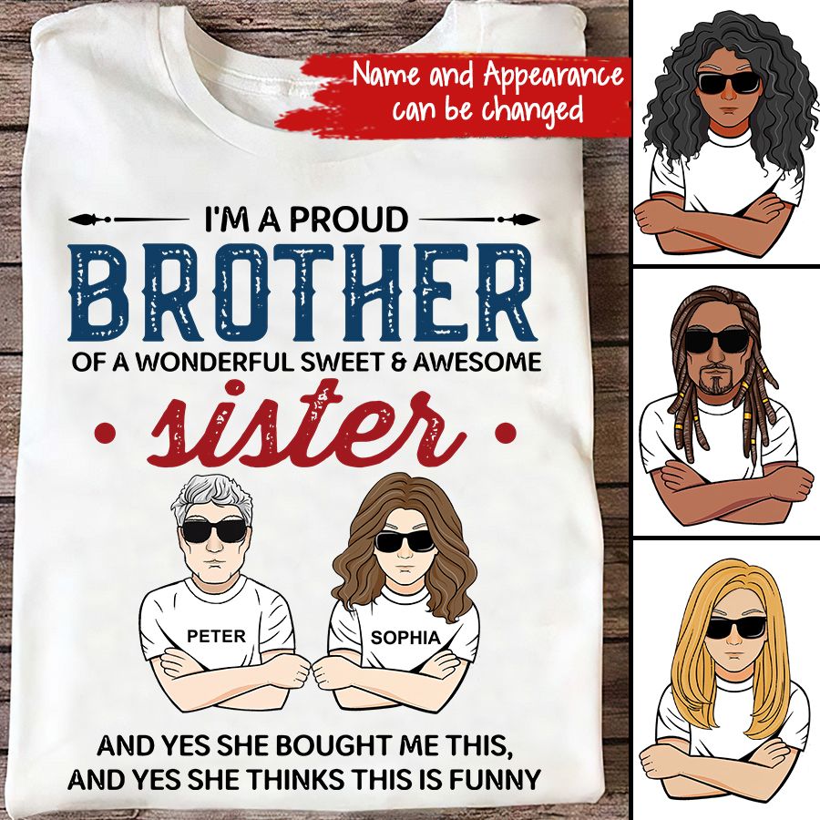 Big Brother Shirt, Brother Shirt, Personalized Big Brother Shirts, Big Brother Little Sister Shirts, Step Brother Shirts, Big Brother Gifts, Brother Gift
