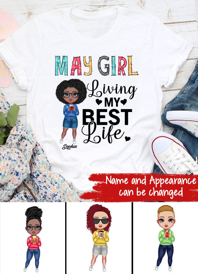 May Birthday Shirt, Custom Birthday Shirt, Queens Born In May, May Birthday Gifts, May Shirts For Woman