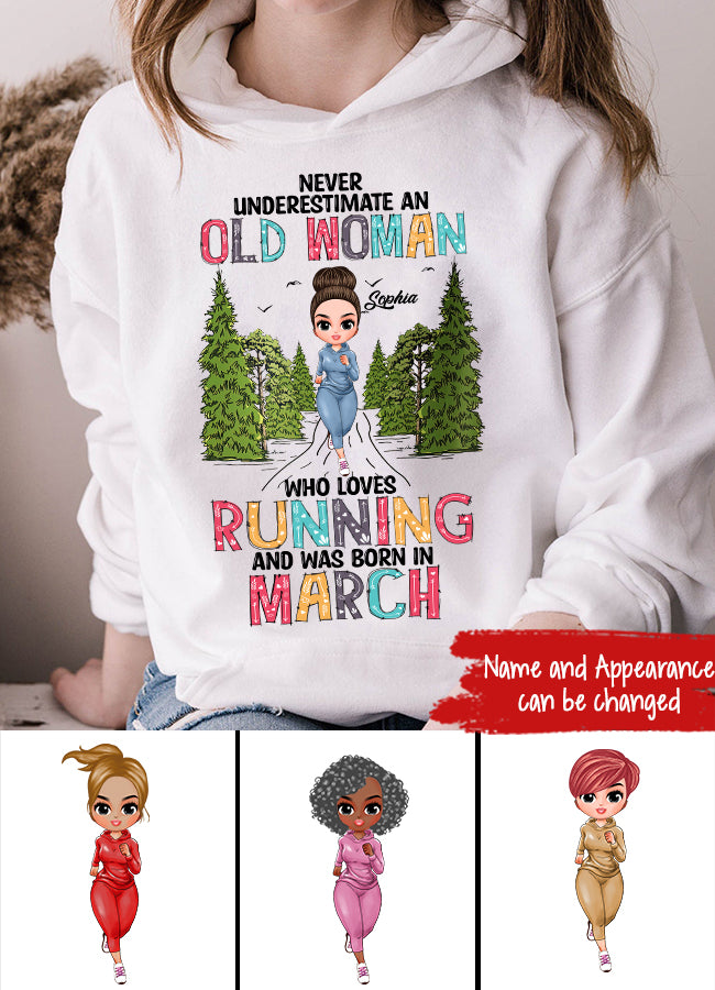March Birthday Shirt, Custom Birthday Shirt, Queens Born In March, March Birthday Gifts, March Shirts For Woman, Custom Running Shirts, Birthday Running Shirt