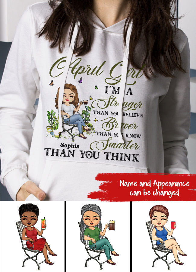 April Birthday Shirt, Custom Birthday Shirt, Queens Born In April, April Birthday Gifts, April Queen shirt, April Birthday Shirts For Woman, Her Birthday Gifts For April, Gardening Custom Shirt, Gift For Gardeners, Plant Lovers