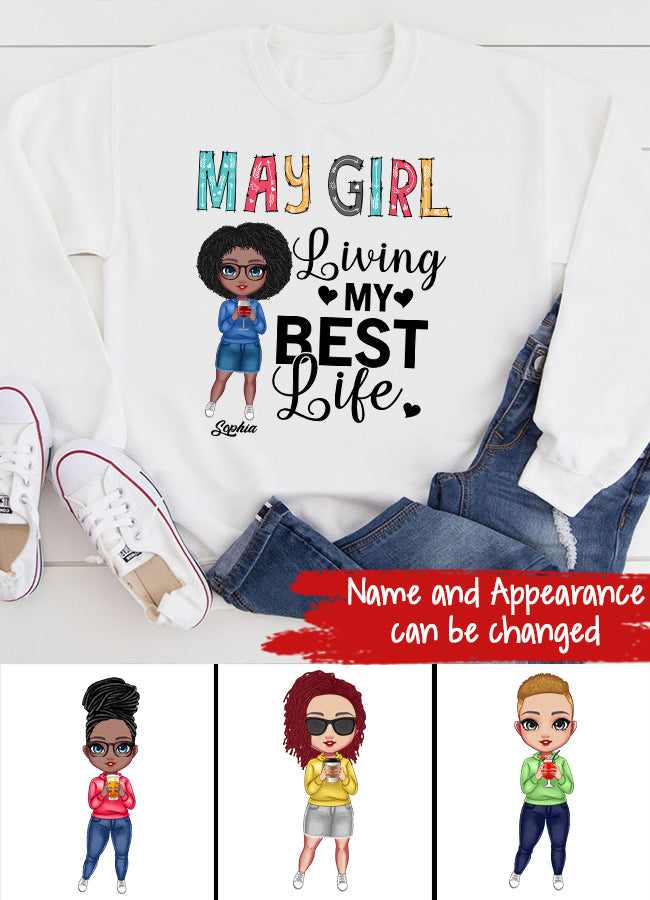 May Birthday Shirt, Custom Birthday Shirt, Queens Born In May, May Birthday Gifts, May Shirts For Woman