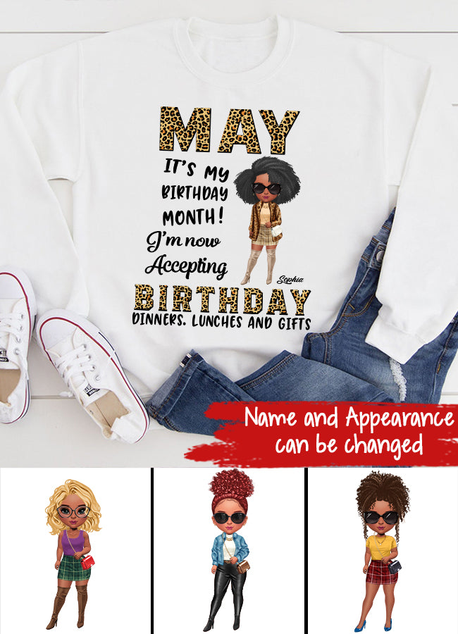 May Birthday Shirt, Custom Birthday Shirt, Queens Born In May, May Birthday Gifts, May Shirts For Woman