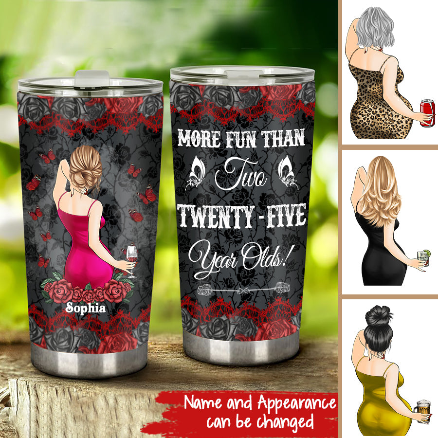Personalized Tumbler, 50th Birthday Tumbler, Personalized 50th Birthday Gifts, 50th Gift Ideas For Her