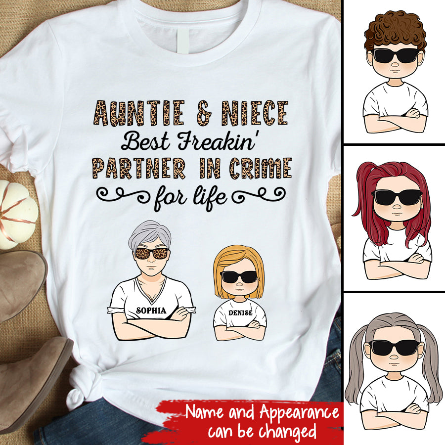 Personalized Gifts For Auntie, Auntie Shirt, Auntie Tees, Auntie Gift Ideas, Auntie Gifts From Niece, Gift For Auntie