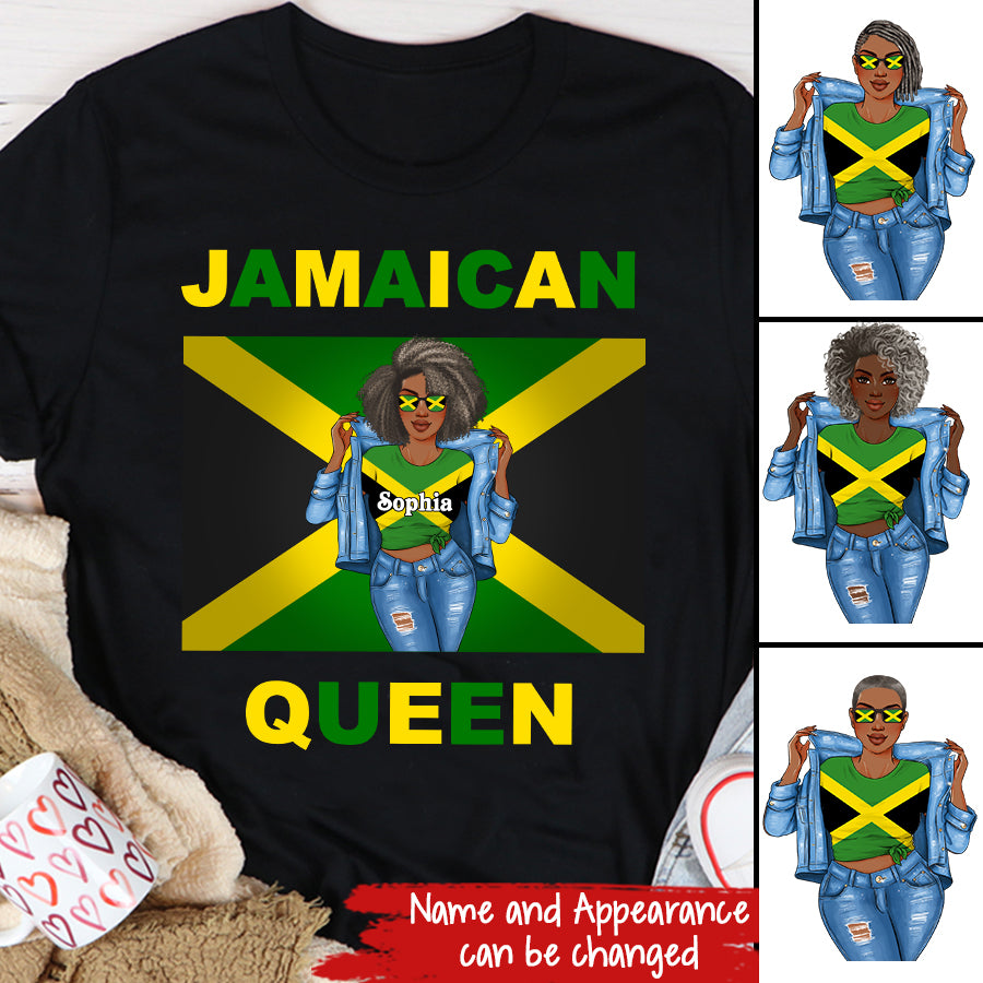 Jamaican Queen T-Shirt For Proud And Independent Girls