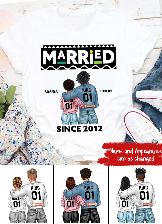 Married For Life Husband And Wife Shirt