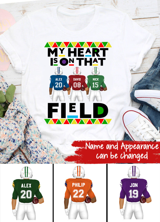 My Heart Is On That Field Shirt, Field Shirt, Game Shirt, Game Day Shirt, Baseball Shirt, Baseball T shirt.