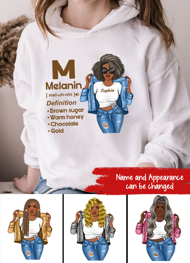 African American Shirt, African American woman Shirt, Melanin Shirt, Melanin Definition, Melanin Magic T-shirt