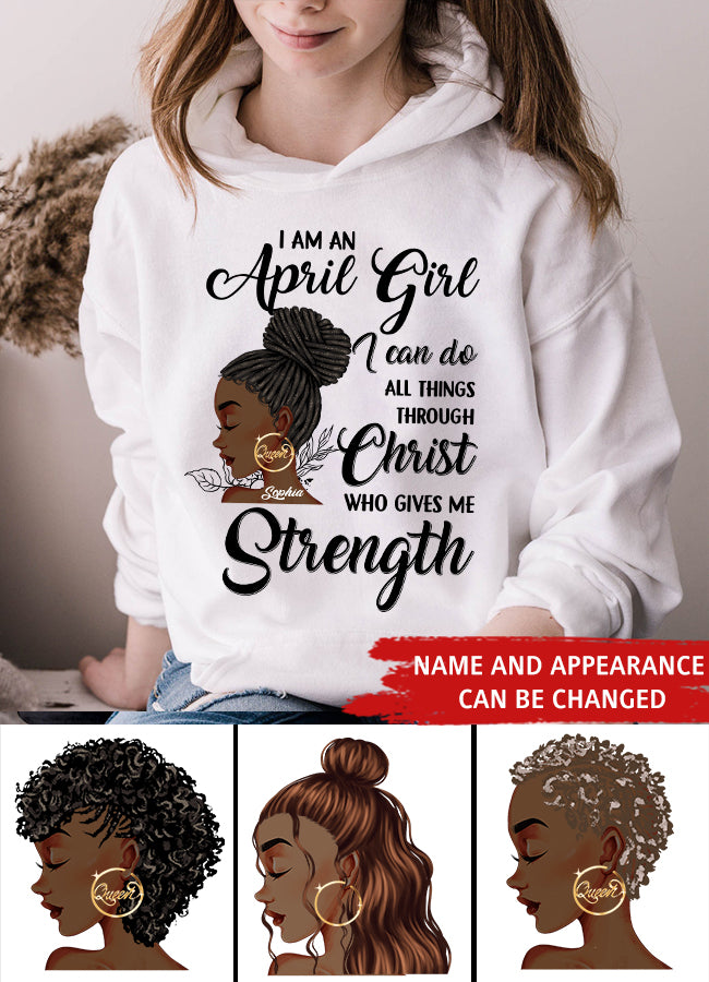 April Birthday Shirt, Custom Birthday Shirt, Queens Born In April, April Birthday Gifts, April shirts for Woman