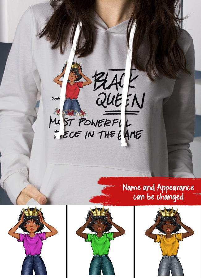 Black Queen Nutrition Facts - Personalized T Shirt- Birthday Gift For Sista, Black Woman