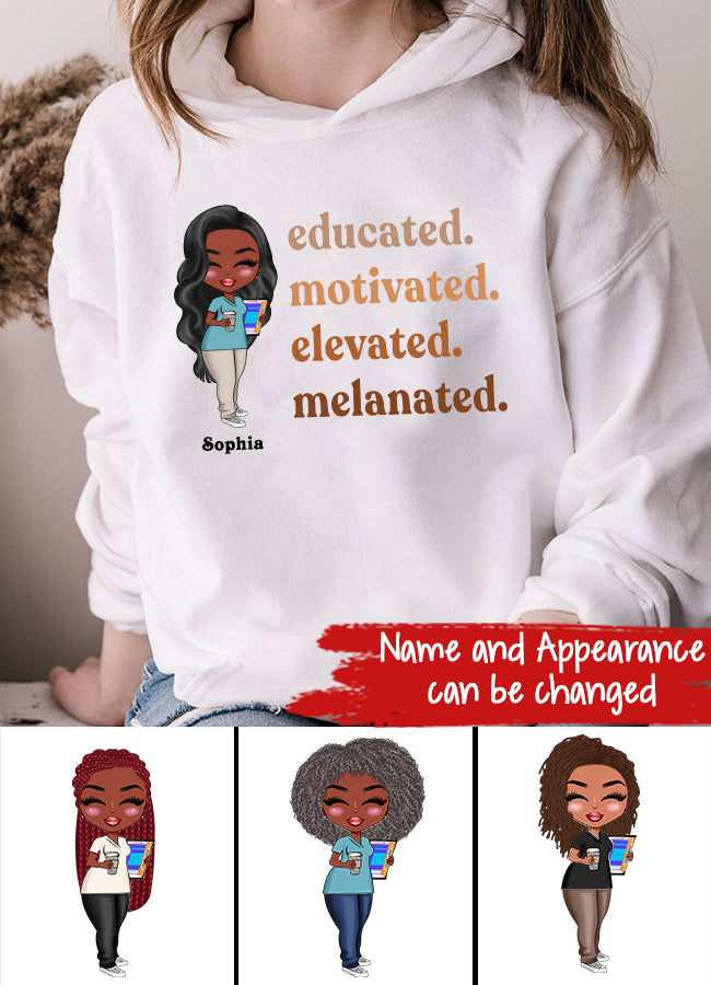Black Teachers Magic Tshirt, Afro Melanin African American Teacher Shirts, Black Teacher Gifts, Black History Month Shirt for Teachers