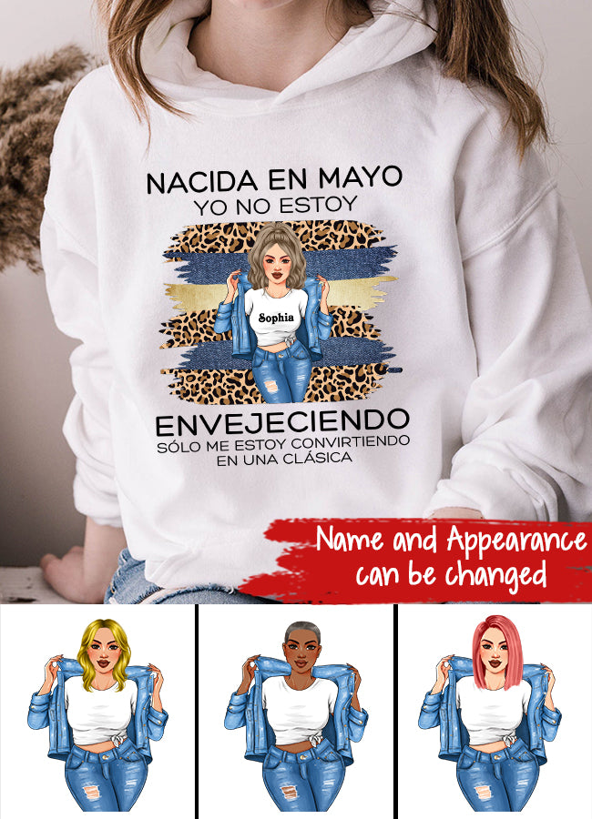Camisa De Cumpleaños De Mayo, Camisa De Cumpleaños Personalizada, Reinas Nacidas En Mayo, Regalos De Cumpleaños De Mayo, Camisas De Mayo Para Mujeres