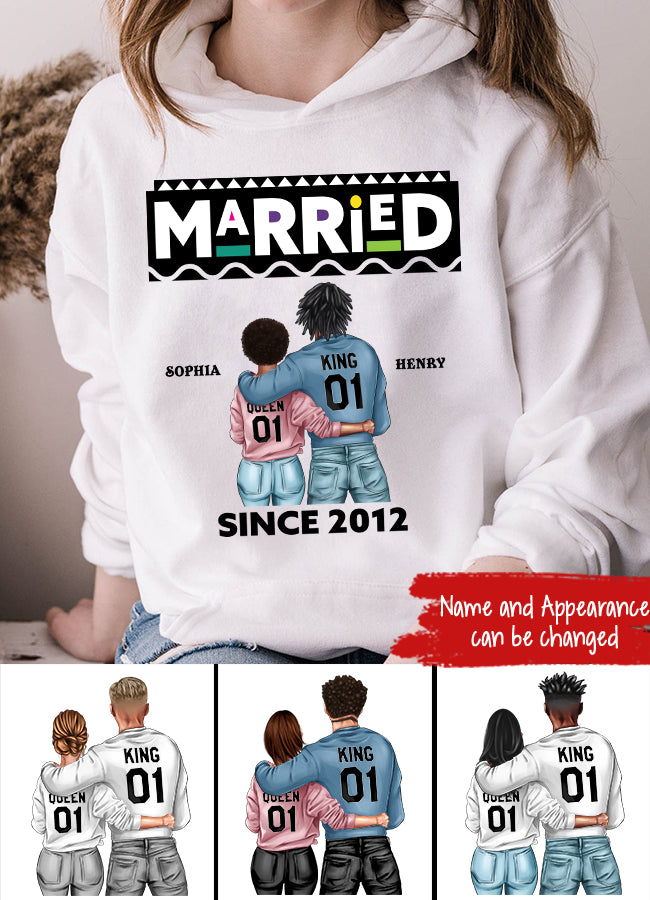 Married For Life Husband And Wife Shirt