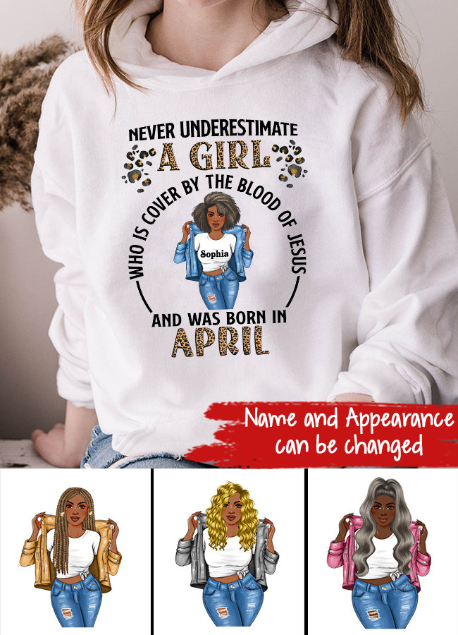 April Birthday Shirt, Custom Birthday Shirt, Queens Born In April, April Birthday Gifts, April shirts for Woman