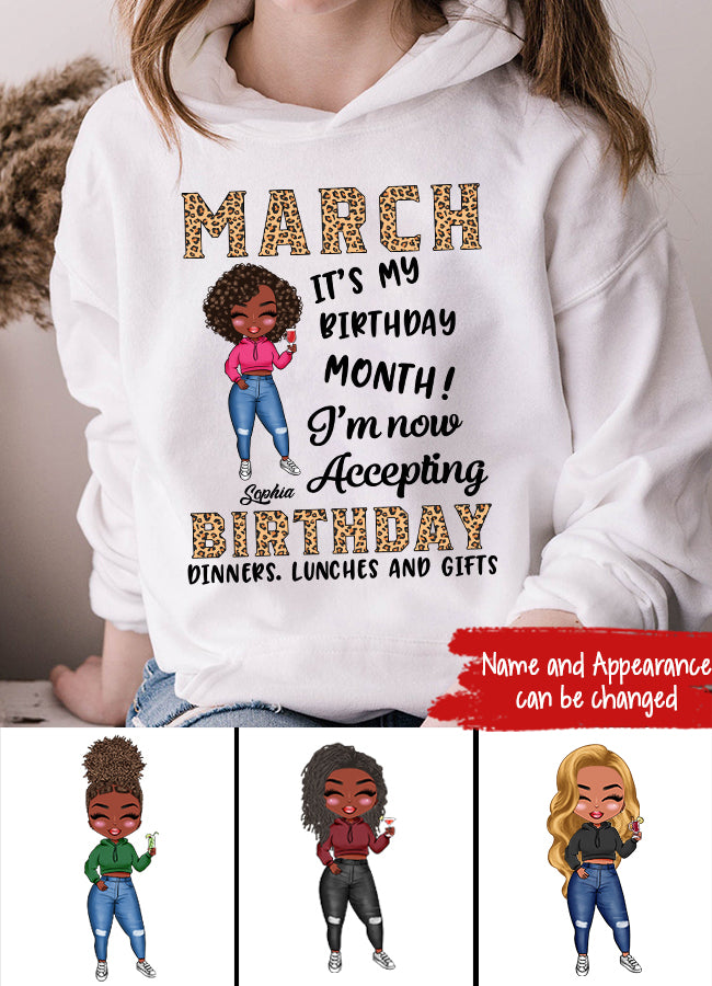 March Birthday Shirt, Custom Birthday Shirt, Queens Born In March, March Birthday Gifts, March shirts for Woman