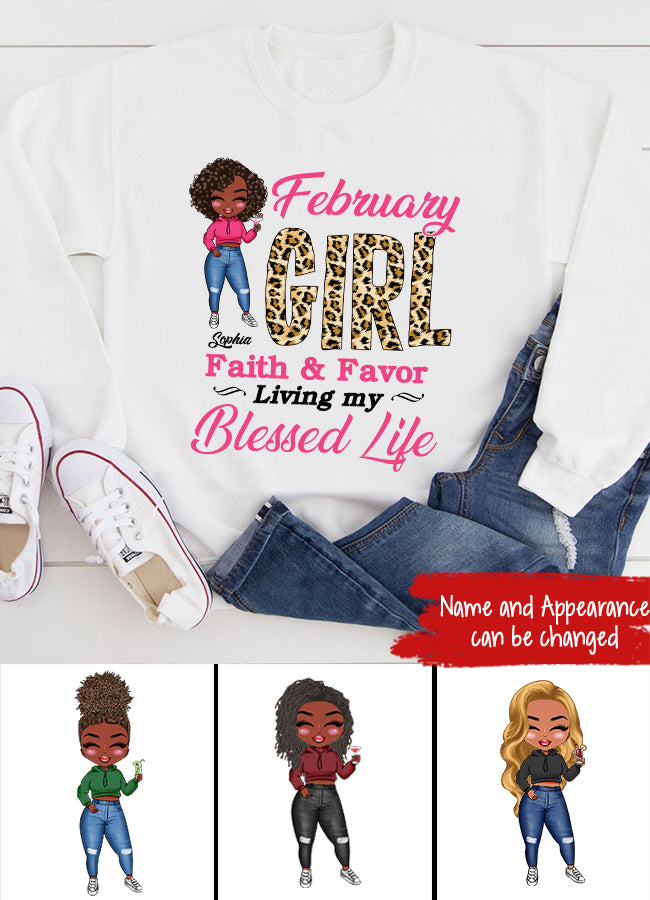 February Birthday Shirt, Custom Birthday Shirt, Queens Born In February, February Birthday Gifts, February shirts for Woman