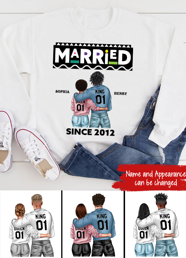 Married For Life Husband And Wife Shirt
