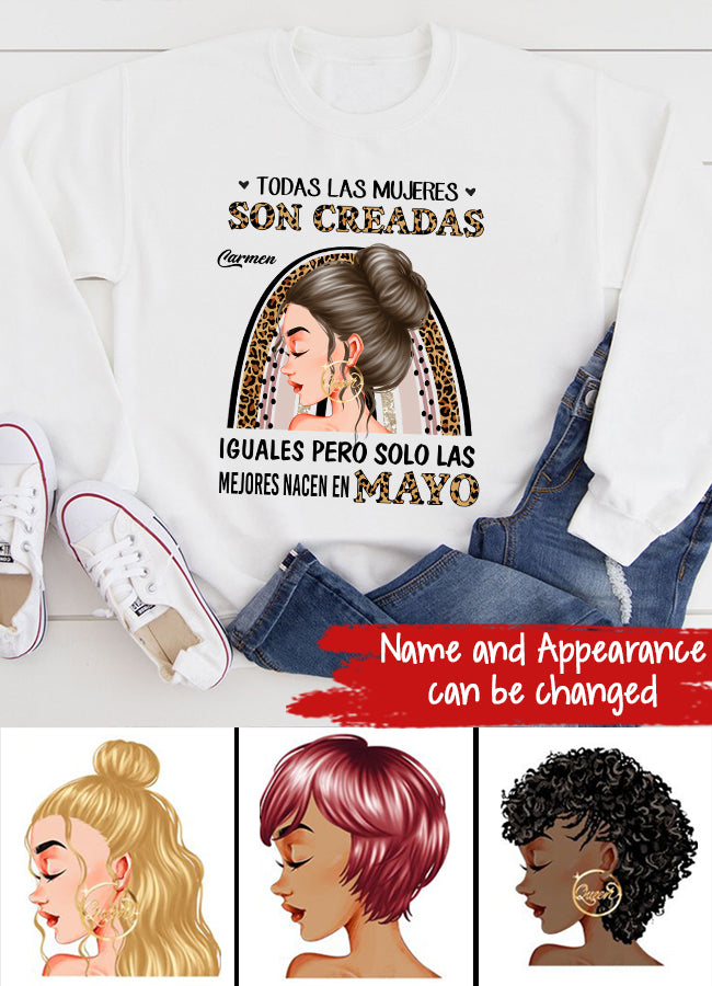 Camisa De Cumpleaños De Mayo, Camisa De Cumpleaños Personalizada, Reinas Nacidas En Mayo, Regalos De Cumpleaños De Mayo, Camisas De Mayo Para Mujeres